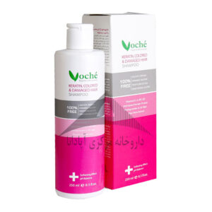 Voche Shampoo Hair for Keratin Colored and Damaged Hair 250ml