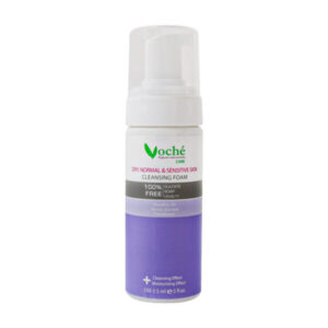 voche dry and sensitive skin cleaning foam 150 ml