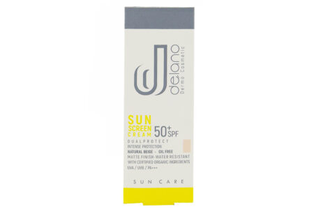 Delano Oil Free Natural beige Sunscreen Cream SPF50 50 ML